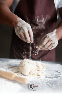 مواد اصلی برای تهیه خمیر نان